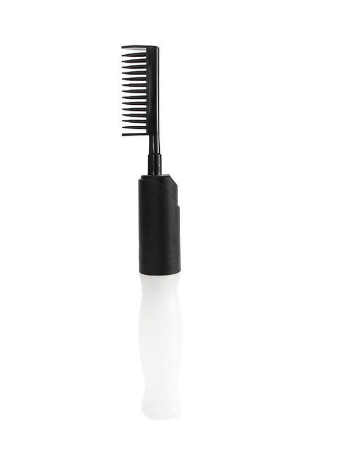 QUIRA Empty Hair Dye Bottle Hair Dye Applicator Bottle with Comb Hair Dyeing Coloring Conditioning Tool 110ml (Black) - Image 1