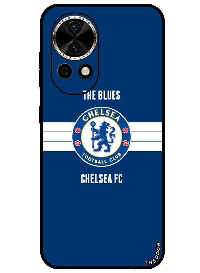 Theodor Protective Case Anti Scratch Shock Proof Bumper Cover For Huawei Nova 12 Ultra The Blues - Image 1