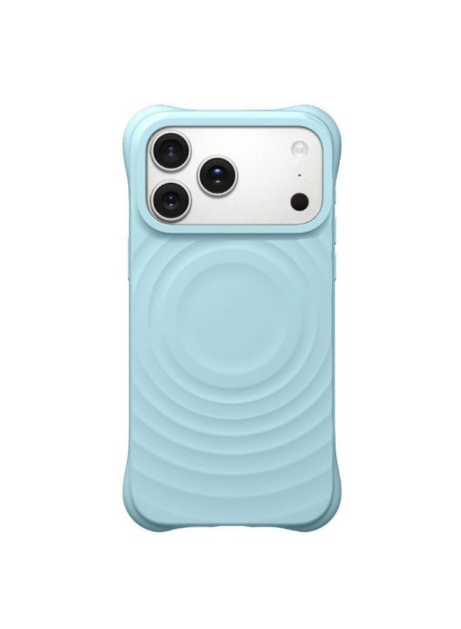 Applicable To Iphone 17 Pro Max Phone Case, Apple 17 New Wave Silicone Magnetic Anti-fall Protective Cover