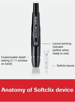 ACCU-CHECK ACTIVE Softclix Prikpen  - Image 2