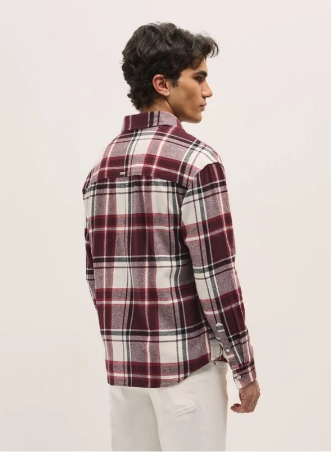 THE BEAR HOUSE Men's Shirt for Casual and Formal Wear | Classic Button-Down Style for Office, Daily Use, Travel, Events & All-Season Outfits | Versatile & Stylish Wardrobe Essential for Every Occasion