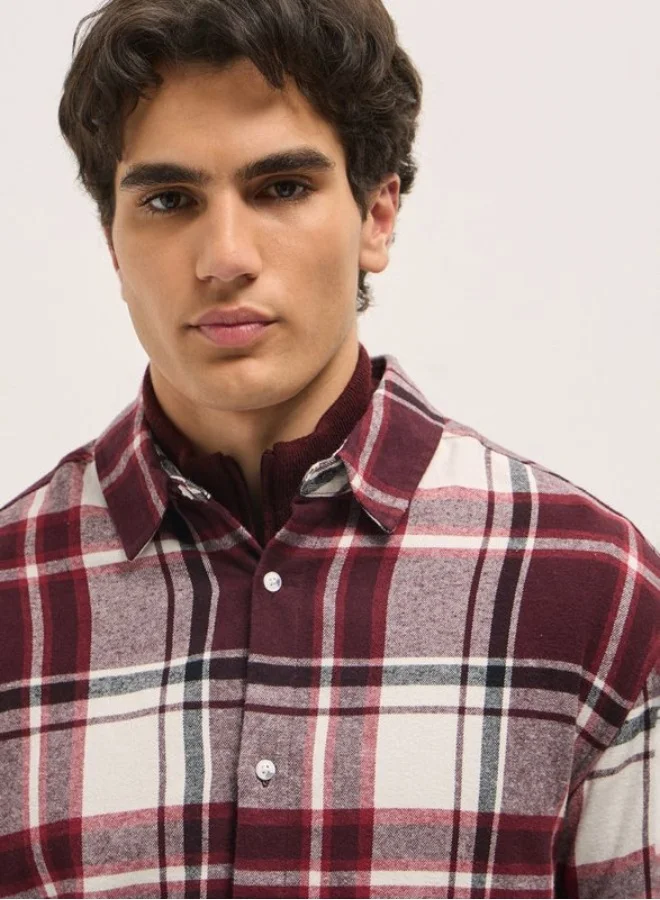 THE BEAR HOUSE Men's Shirt for Casual and Formal Wear | Classic Button-Down Style for Office, Daily Use, Travel, Events & All-Season Outfits | Versatile & Stylish Wardrobe Essential for Every Occasion