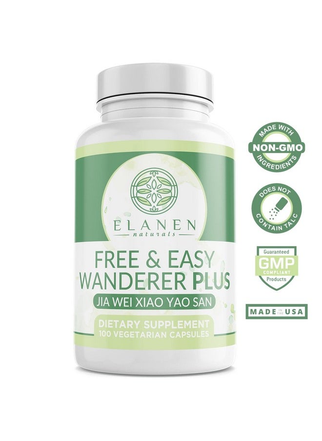 Elanen Naturals - Jia Wei Xiao Yao San Free And Easy Wanderer Plus 100 Vegetable Capsules - Image 1