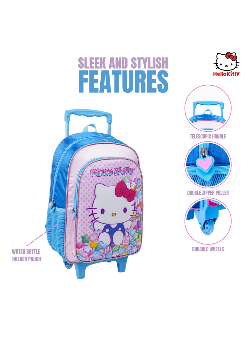 Sanrio Sanrio Hello Kitty Kitten Candy 5In1 Trolley Box Set 16" I Trolley I Lunch Bag I Water Bottle I Pencil Case I Lunch Box I Packaging