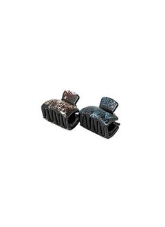 MISSY Missy Black Designer Jawclips Pack Of 2, 12 g 