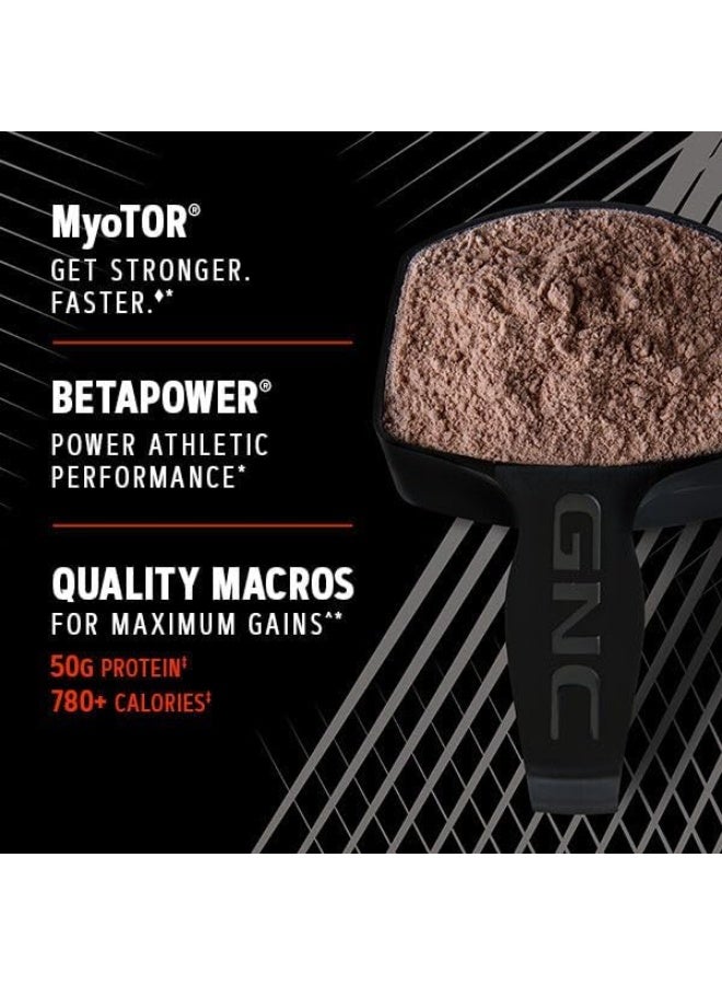 GNC GNC AMP Mass XXX with MyoTOR Protein Powder | Targeted Muscle Building and Workout Support Formula with BCAA and Creatine | Cookies and Cream | 13 Servings - Image 5