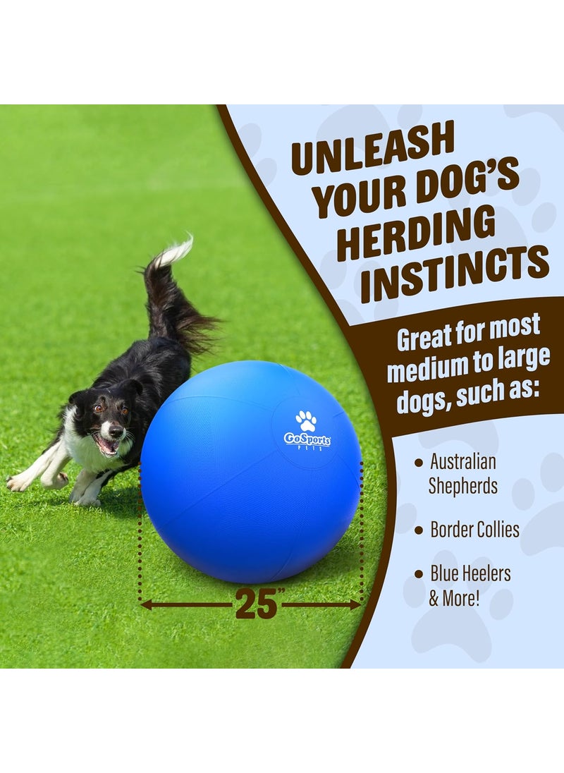 GoSports GoSports Pets Herding Ball for Dogs  25 Inch Dog Toy Ball with BiteProof Cover for Medium to Large Dogs  - Image 2