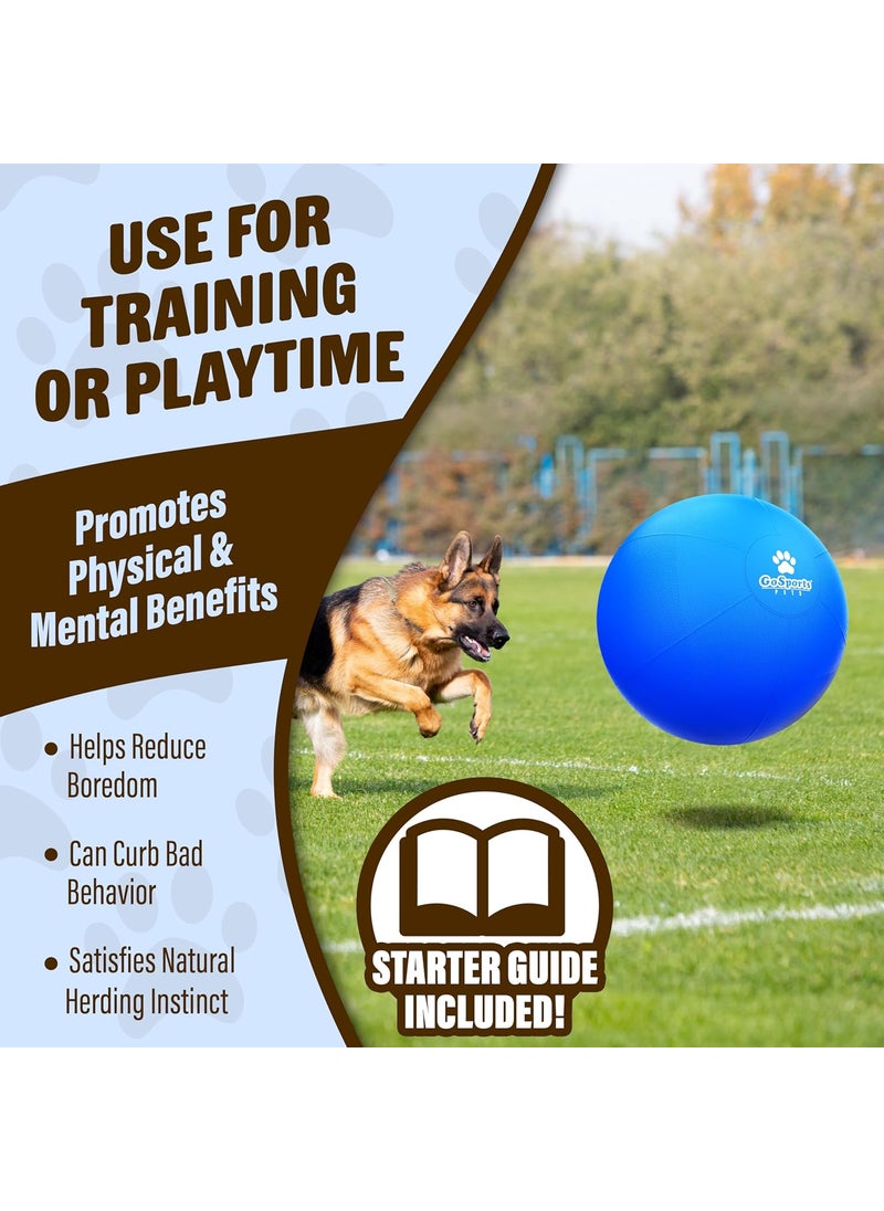 GoSports GoSports Pets Herding Ball for Dogs  25 Inch Dog Toy Ball with BiteProof Cover for Medium to Large Dogs  - Image 4
