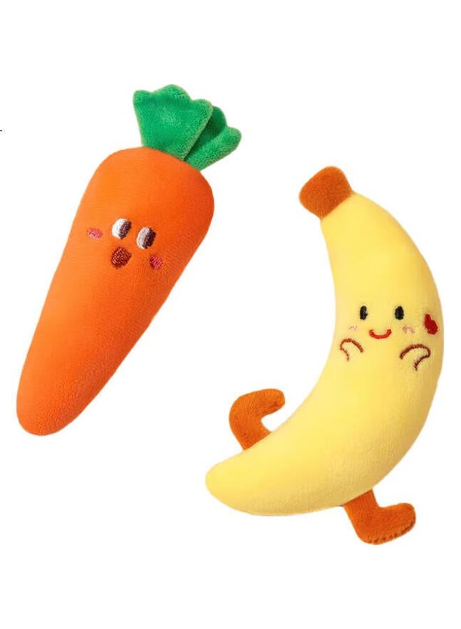 Ysr Baby Anti-startle Hand-held Carrot Newborn Soothing Toy Baby Teething Plush Doll Sleep Soother - Image 3