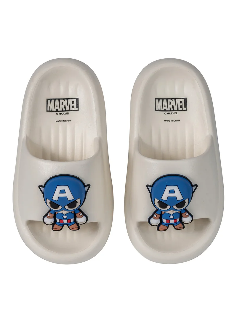 MARVEL Comic Kicks by Urban Marvel Avengers Captain America slides with 3D charm for Boys