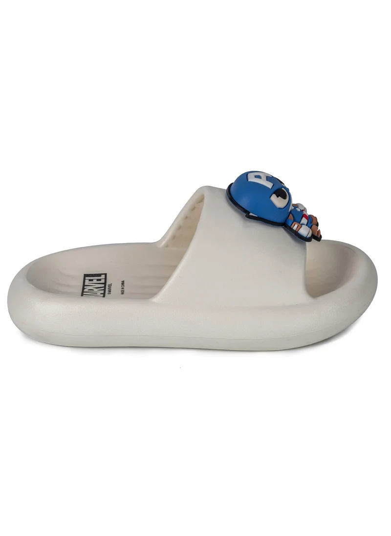 MARVEL Comic Kicks by Urban Marvel Avengers Captain America slides with 3D charm for Boys