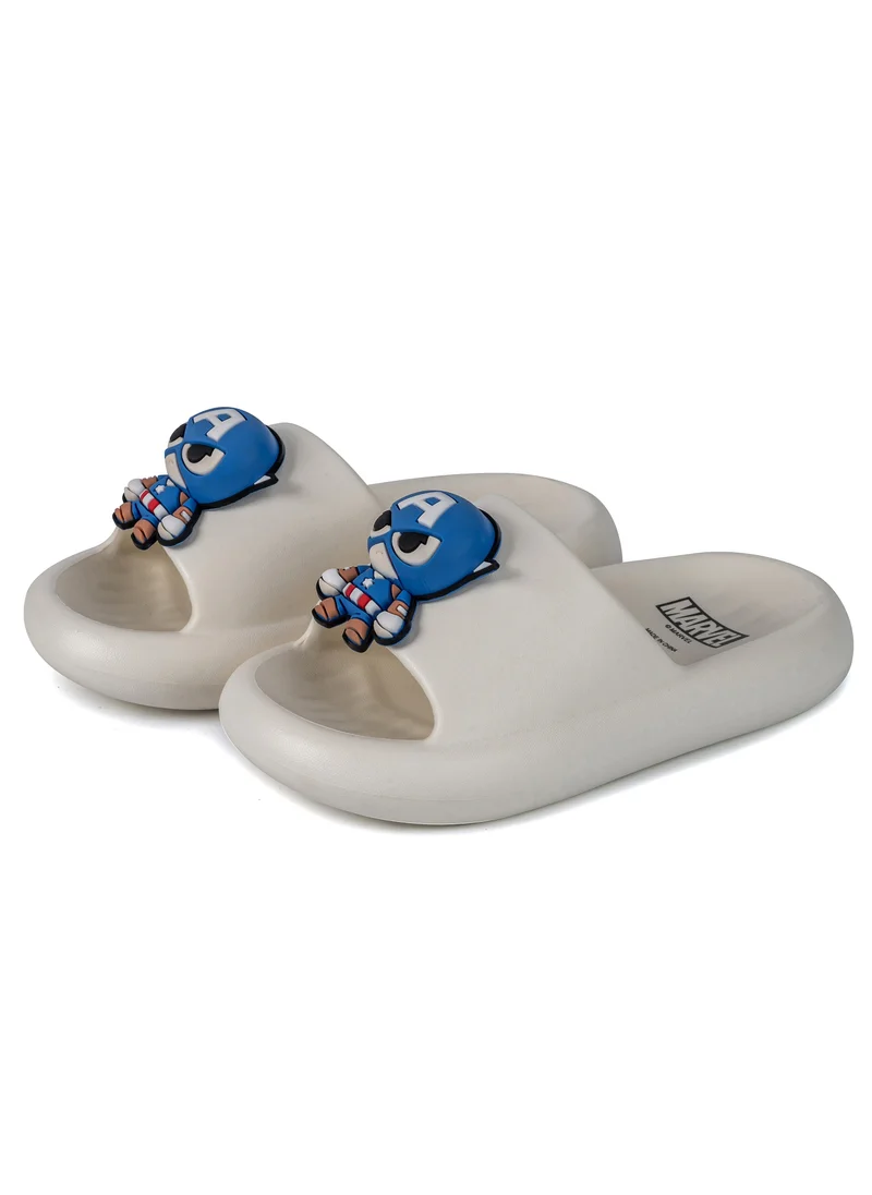 MARVEL Comic Kicks by Urban Marvel Avengers Captain America slides with 3D charm for Boys