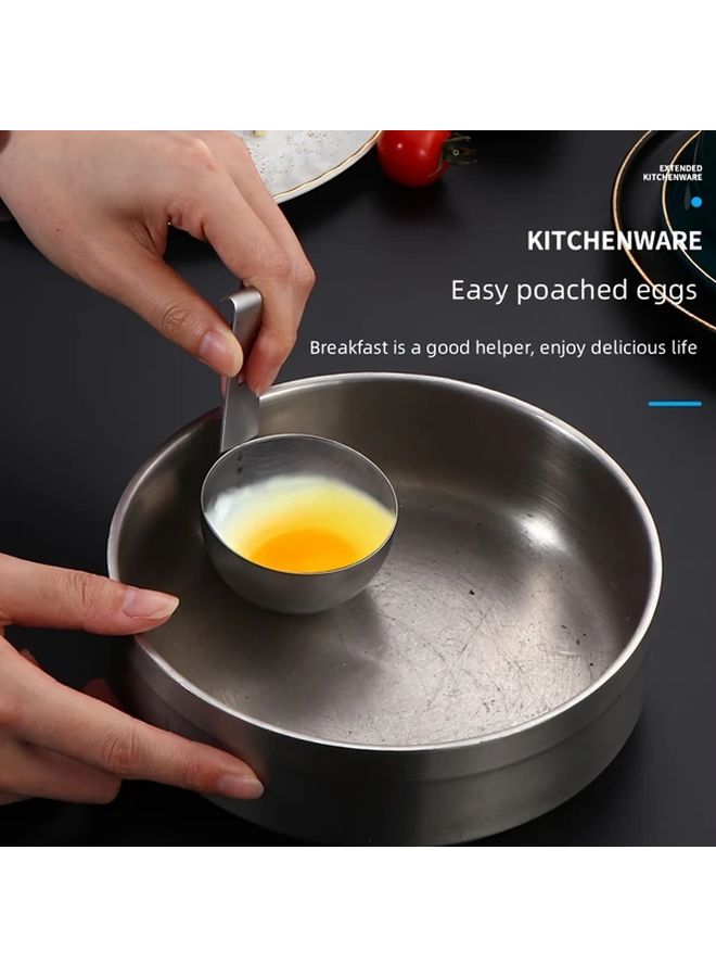 Hangable Poached Egg Cooker With 2pcs Poached Egg Cups For Easy Cooking Poached Egg Pot - Image 5