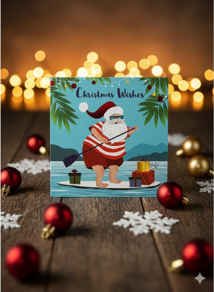 Christmas Greeting Cards – Box of 12 Cards (6 Cards per Design) – Assorted Festive Designs - Image 1