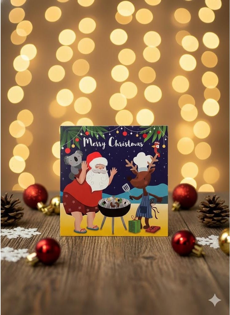 Christmas Greeting Cards – Box of 12 Cards (6 Cards per Design) – Assorted Festive Designs - Image 5