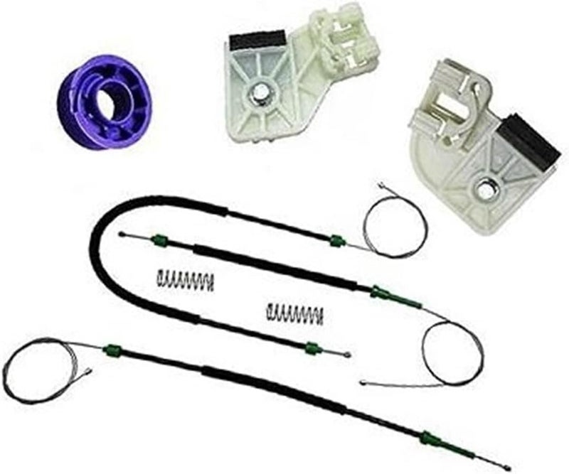 Wivplex Car Window Regulator Repair Clips Kit for VW Polo 2001-2012 - Image 1