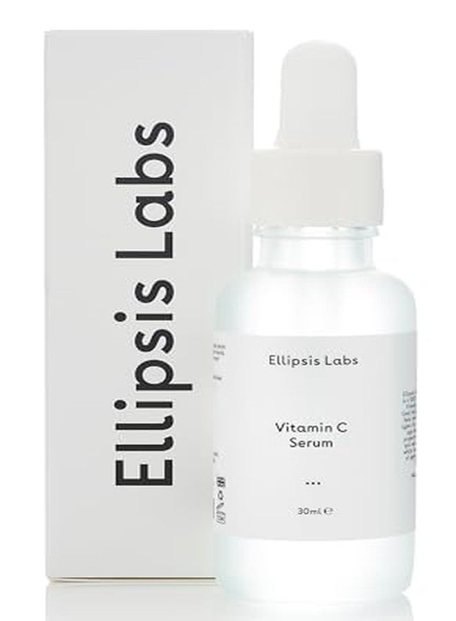 Ellipsis Labs Vitamin C Serum by Ellipsis Labs - Brightening and Rejuvenating Vegan Antioxidant Serum with Ascorbic Acid to Target Dullness, Uneven Skin Tone, Fine Lines, Collagen Boosting, Fast-Absorbing, 1 Fl Oz - Image 4