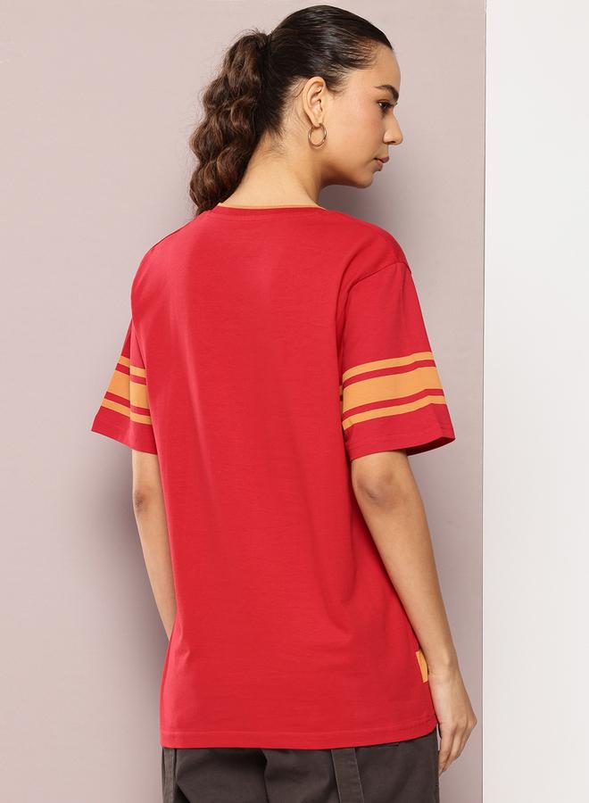 Dillinger Women Oversized V Neck T-Shirt - Image 4