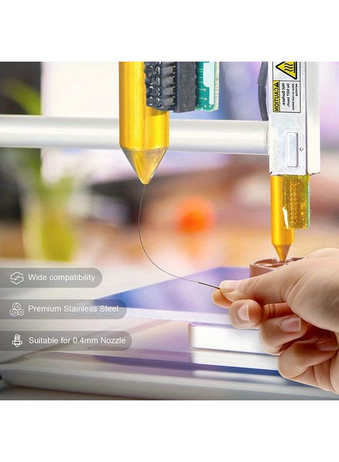 16pcs 3D Printer Maintenance Tool Kit With Nozzle Cleaning Brush And Disassembly Wrench - Image 4