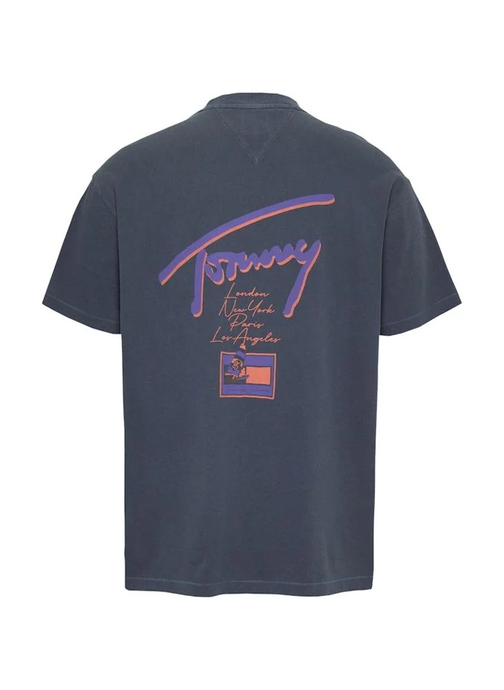 TOMMY JEANS Relaxed Faded Graphic T-Shirt