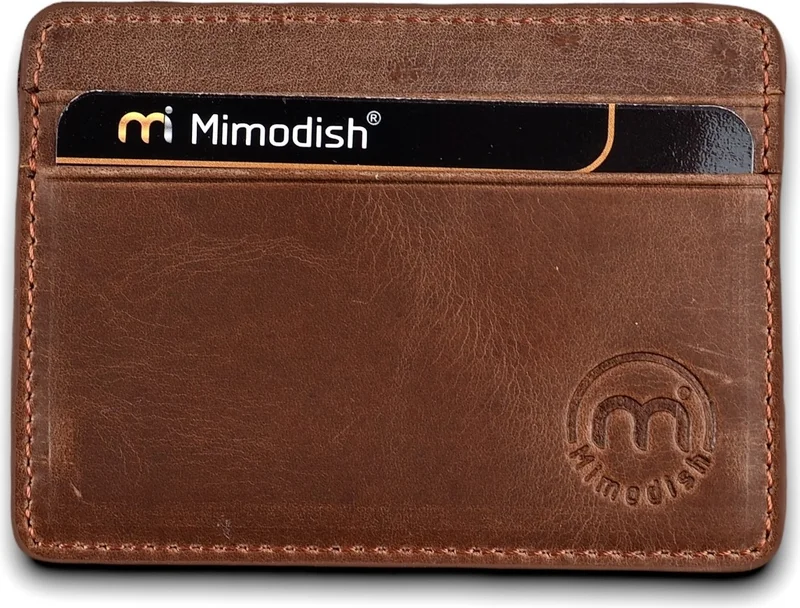 Mimodish 2501 First Class Workmanship Luxury Genuine Real Leather Hidden Coin Pocket Zippered Middle Compartment Gift for Lover Credit Card Holder Milk Coffee Luxury Real Leather Men's Wallet