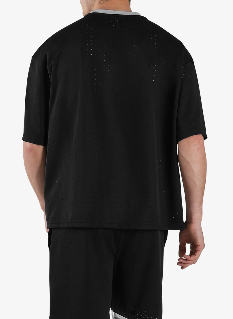 Reebok Id Basketball Mesh Relaxed T-Shirt