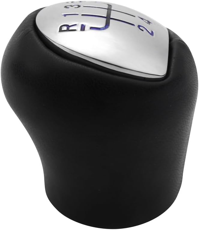 Yurefax 5 Speed Leather Manual Car Gear Shift Knob - Image 4