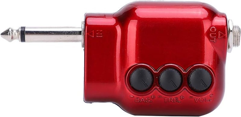 comfrt Pickup Power Amplifier，Pickup Power Amplifier High Bass Volume Control Impedance Matching For Acoustic Guitar Ukulele Pickuper Supplies - Image 3