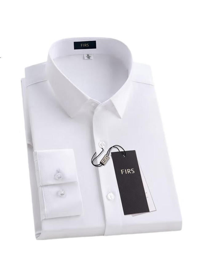 Firs Men'S Long Sleeve Wrinkle-Free Anti-Wrinkle Business Casual Workwear Professional Formal Shirt Blouse Men'S - Image 1