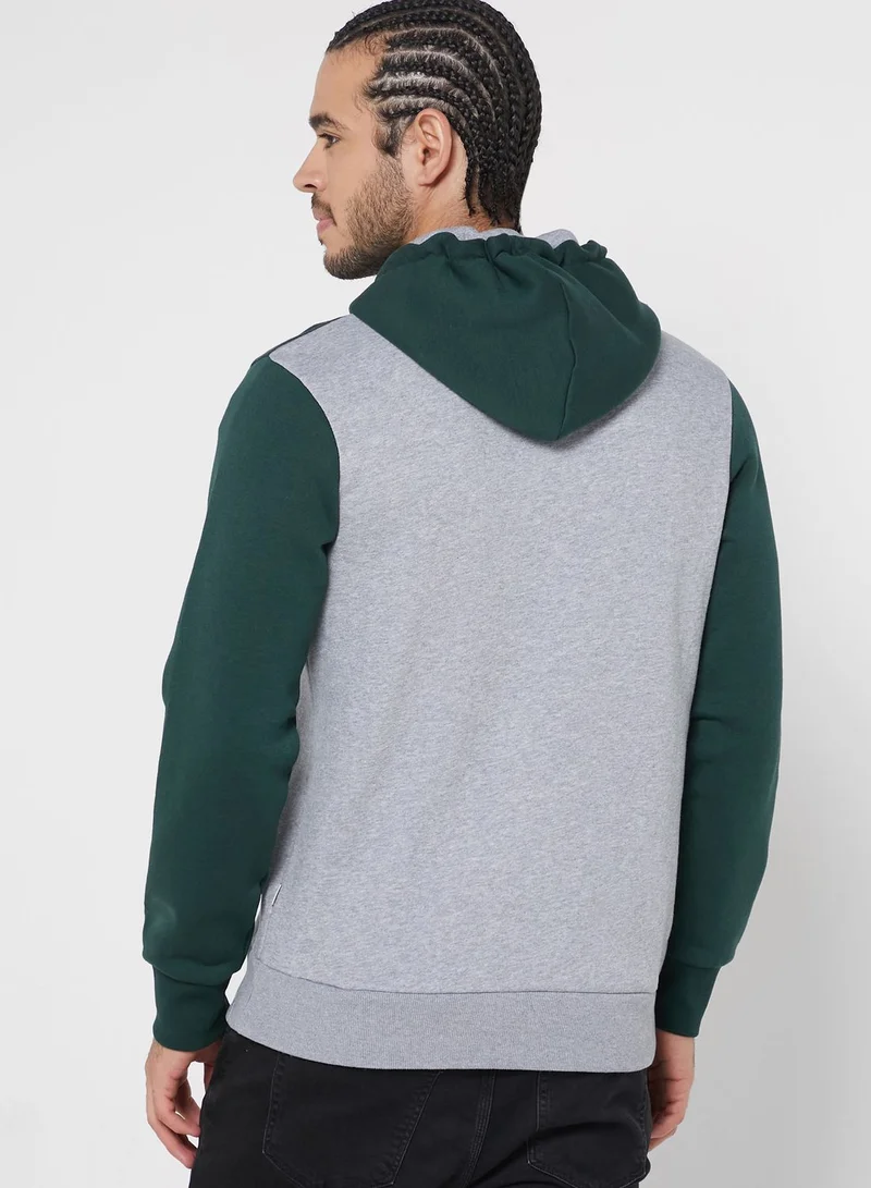 JACK & JONES Colour Block Hoodie