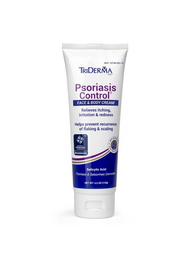 TriDerma - Riderma Psoriasis Control Face And Body Cream 4.2 Ounces - Image 1