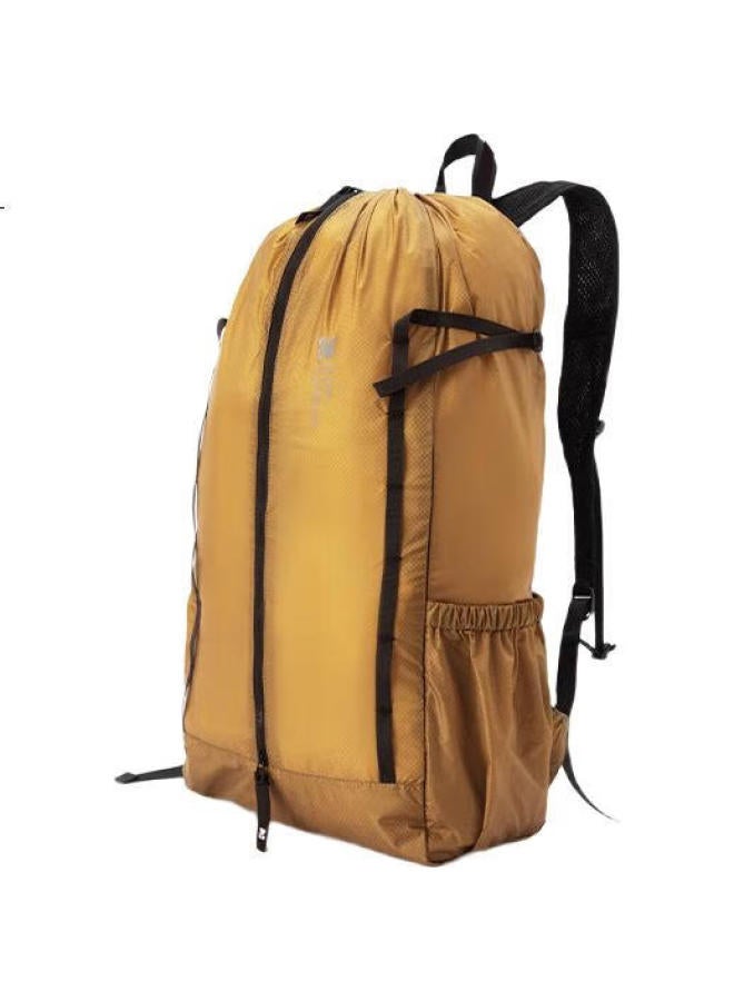 Mobigarden Lightweight Feather-Like Skin Pack Outdoor Camping Ultra-Light Waterproof Backpack Nx24664025 Golden Yellow - Image 1