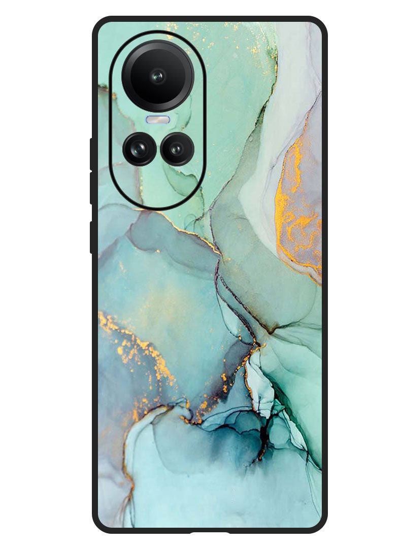 Theodor Protective Case Anti Scratch Shock Proof Bumper Cover For Oppo Reno 10/10 Pro Crack Lines - Image 1