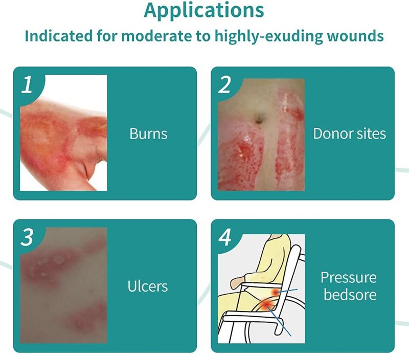 Dimora Foam Dressing  Silicone Scar Sheets - Image 5