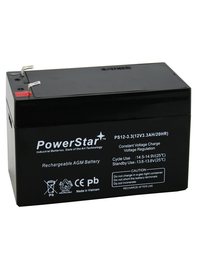 PowerStar Replacement for Toro Lawn Mower # 106-8397 BATTERY-12V 3.4Ah - Image 1
