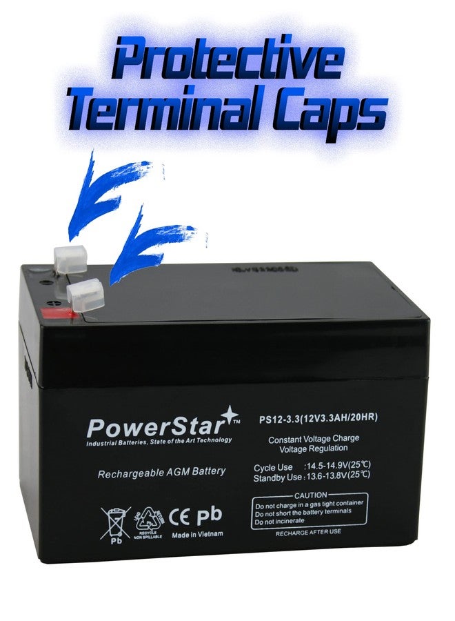 PowerStar Replacement for Toro Lawn Mower # 106-8397 BATTERY-12V 3.4Ah - Image 2