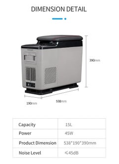 Crony 15L Vehicle Refrigerator  - Image 4