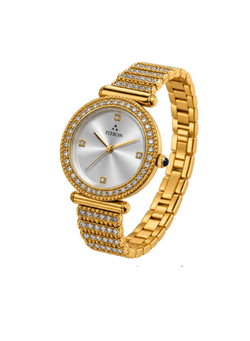 FITRON NO 6064L — Japan Quartz Stainless Steel Watch - Image 3