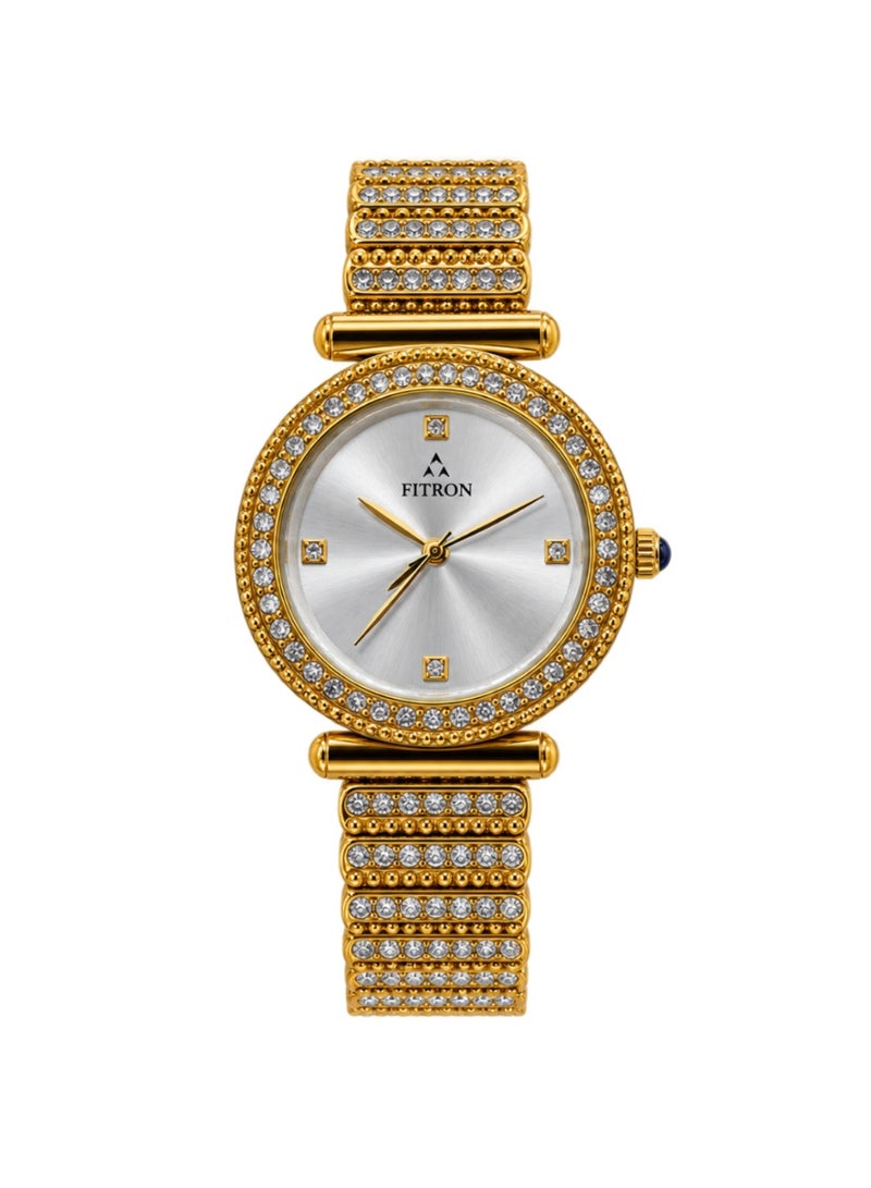 FITRON NO 6064L — Japan Quartz Stainless Steel Watch - Image 1