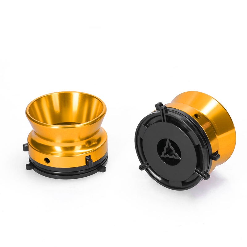 Tape Recorder Loading Device - Gold Aluminum Alloy ABS Plastic Wear Resistant Rotatable Design High Compatibility for Revox Studer Open-Reel Instrumentation Tape Recorder Optical Disks Fixing Tapes - Image 1