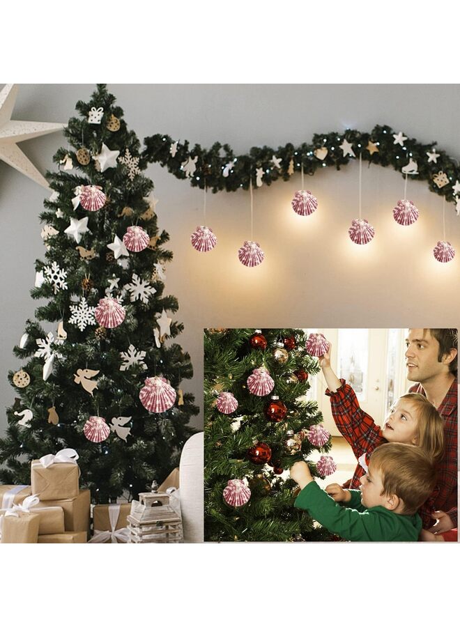 يُسلِّم 50 قطعة من صدفات البحر الطبيعية من Sea Beach لتزيين الحرف اليدوية لحفلات الزفاف ذات الطابع الشاطئي وديكورات المنزل وحوض السمك - Image 5