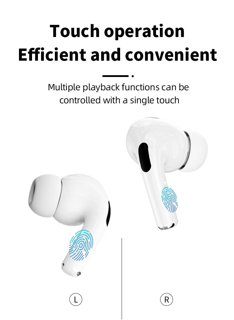 Generic - TWS Bluetooth 5.4 Wireless In-Ear Headset Ultra-Low Latency Music Bluetooth Earphones and 360° Stereo Sound Bluetooth Earbuds with Touch Screen Display Bluetooth Headphones with TIK TOK Control - Image 1