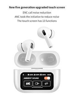 TWS Bluetooth 5.4 Wireless In-Ear Headset Ultra-Low Latency Music Bluetooth Earphones and 360° Stereo Sound Bluetooth Earbuds with Touch Screen Display Bluetooth Headphones with TIK TOK Control - pzsku/ZA377B81D8A6C08D0986EZ/45/_/1714390017/1f96b9bf-ecef-4925-aff4-a5942ea92165