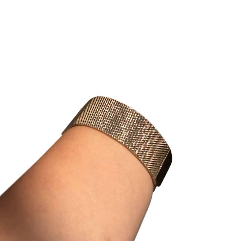 QX سوار ساعة ذكية سوار معدني من الستانلس ستيل متوافق مع Apple Watch بملاءمة قابلة للتعديل وحزام بديل بتصميم معدني أنيق باللون فضي قابل للتعديل باللون الفضي - Image 2