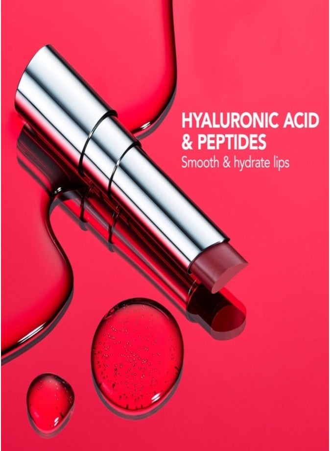 بوكسوم أحمر شفاه ساتان كامل™ - لون شوكولاتة لاتيه، لون شفاه ممتلئ وطويل الأمد - Image 5