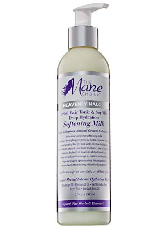 THE MANE CHOICE تونك شعر عشبي هيفنلي هالو وحليب الصويا لترطيب عميق ونعومة 8 أونصات - Image 2