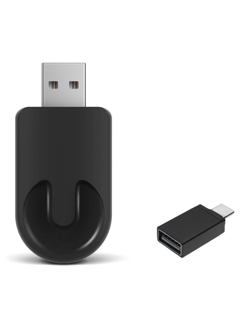 SYOSI Wireless CarPlay Adapter, Converts Wired to Wireless CarPlay, Plug  Play Dongle for Cars (2015+), Compatible with iOS 10+, Carplay Converts Wired to Wireless, CarPlay Dongle for Wireless Control - Image 1