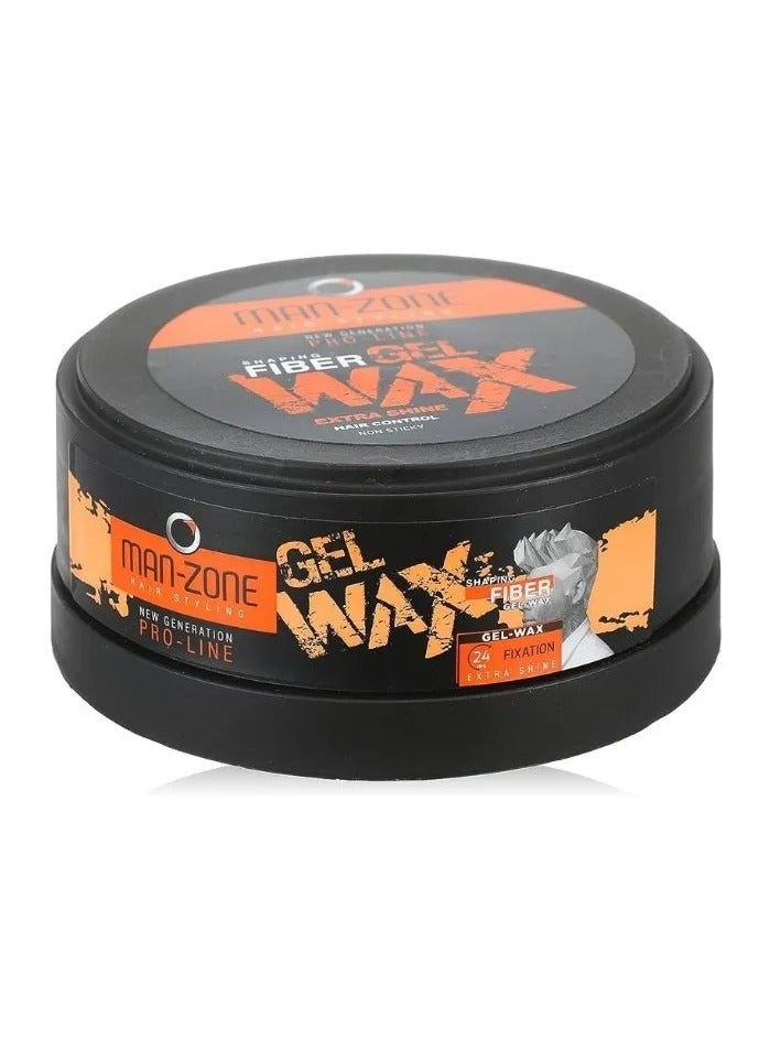 MAN-ZONE HAIR GEL 125ML (EXTRA  SHINE)