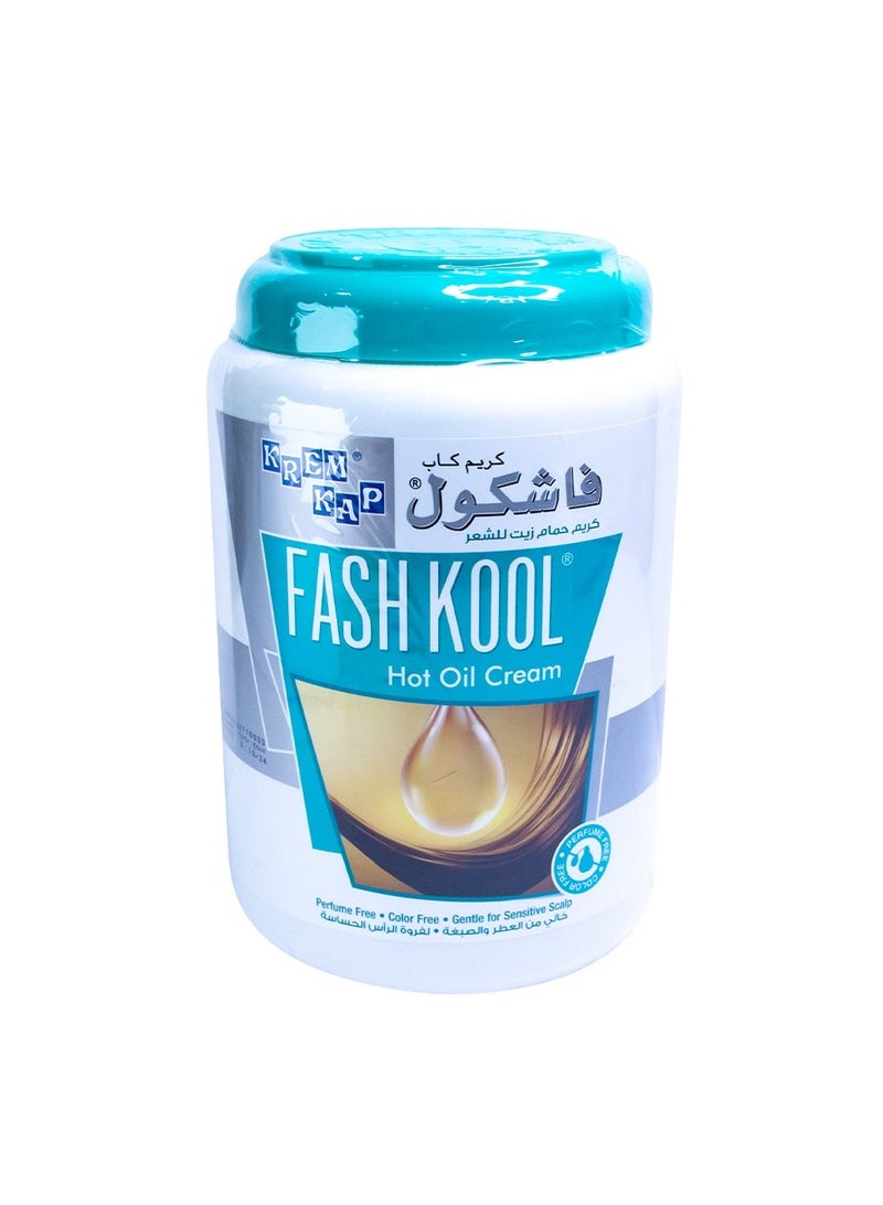 كريم زيت ساخن خالي من العطور 1500 مل