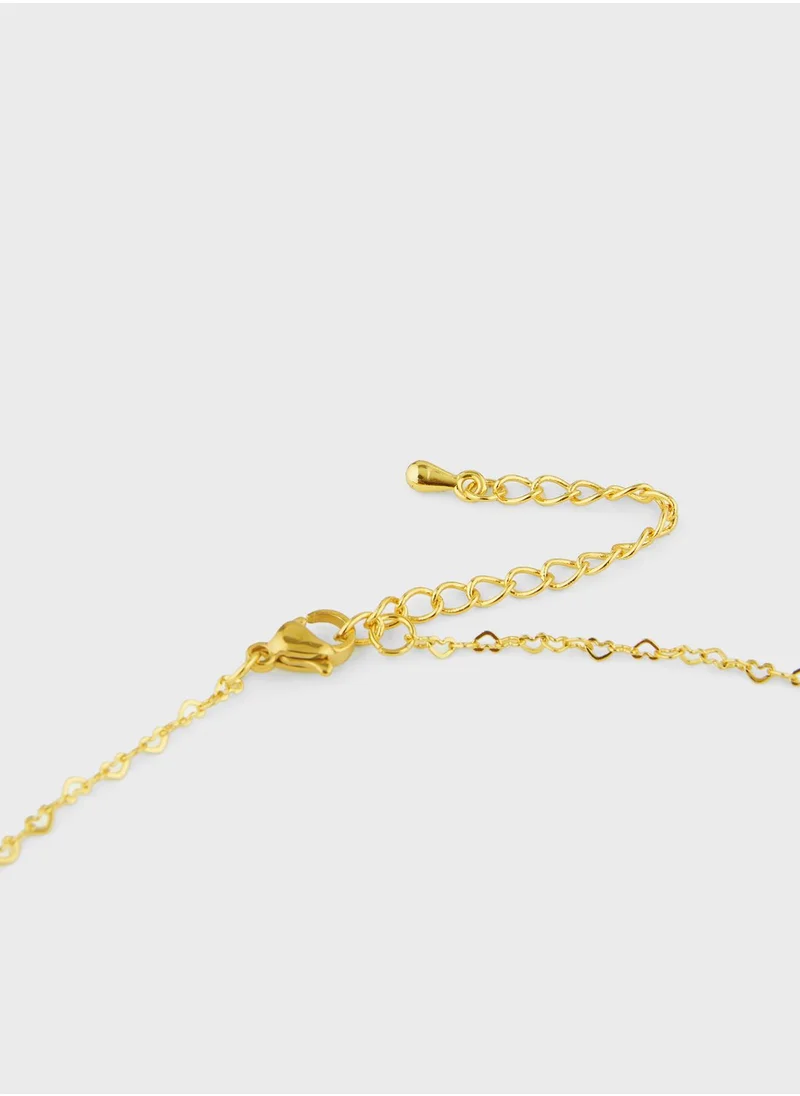 ELLA Lariat Pearl Necklace & Earrings Set
